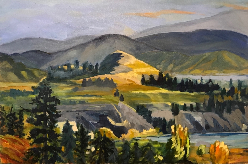 Evening Over Munson Mountain